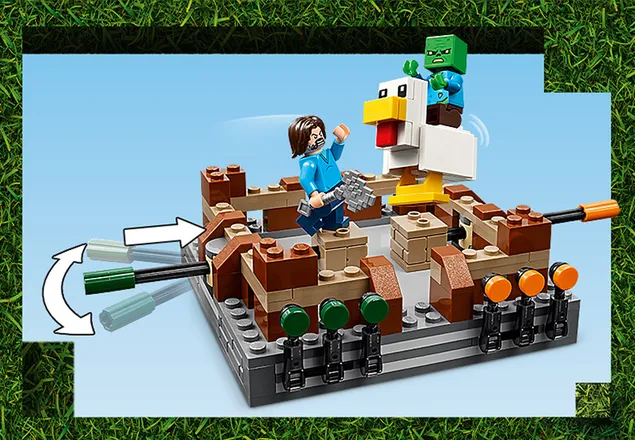 LEGO Minecraft Ring de Luptă la Conacul din Pădure